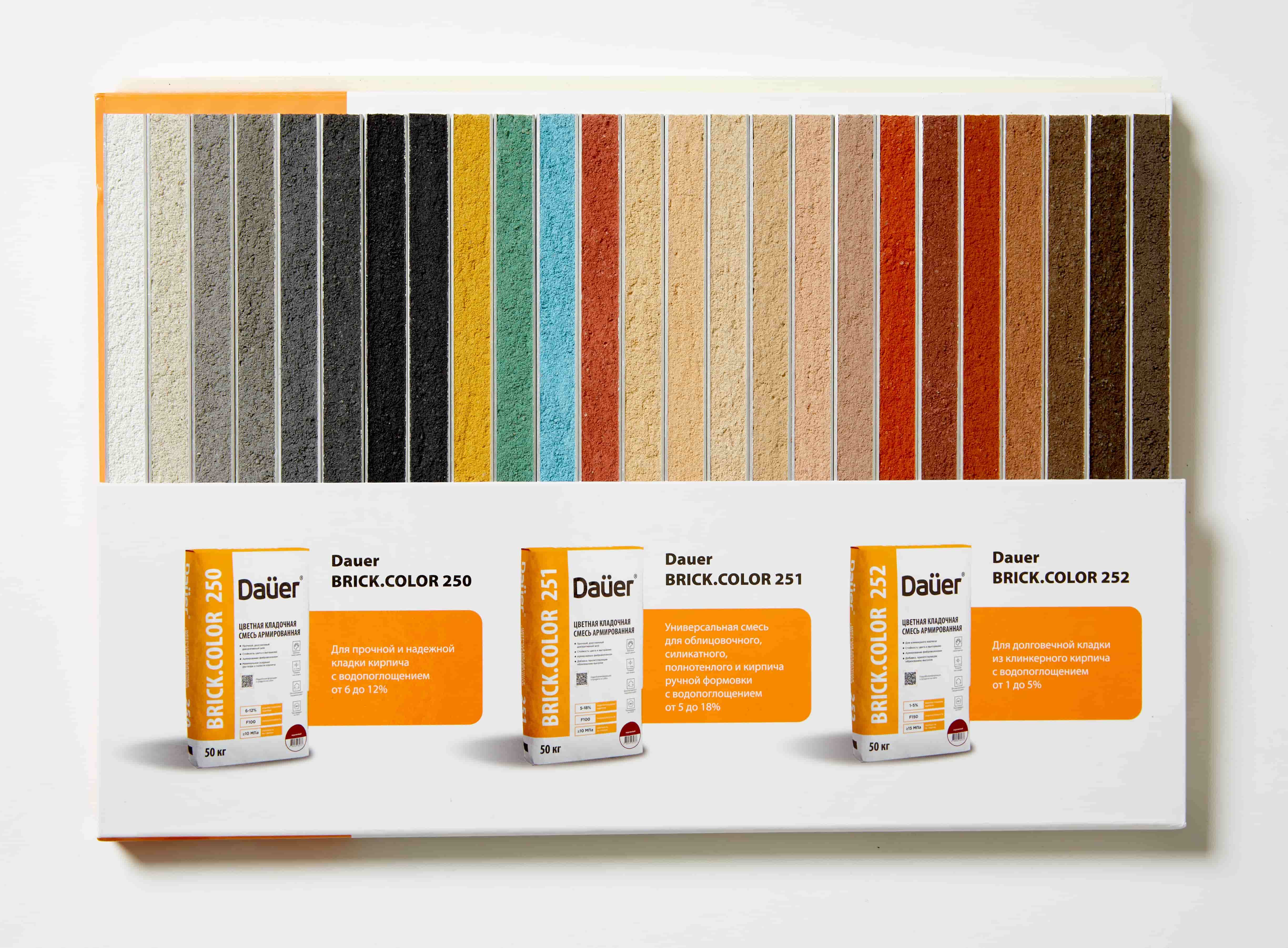 Цветная кладочная смесь армированная DAUER BRICK.COLOR 251 графитовый, 50 кг фото 2